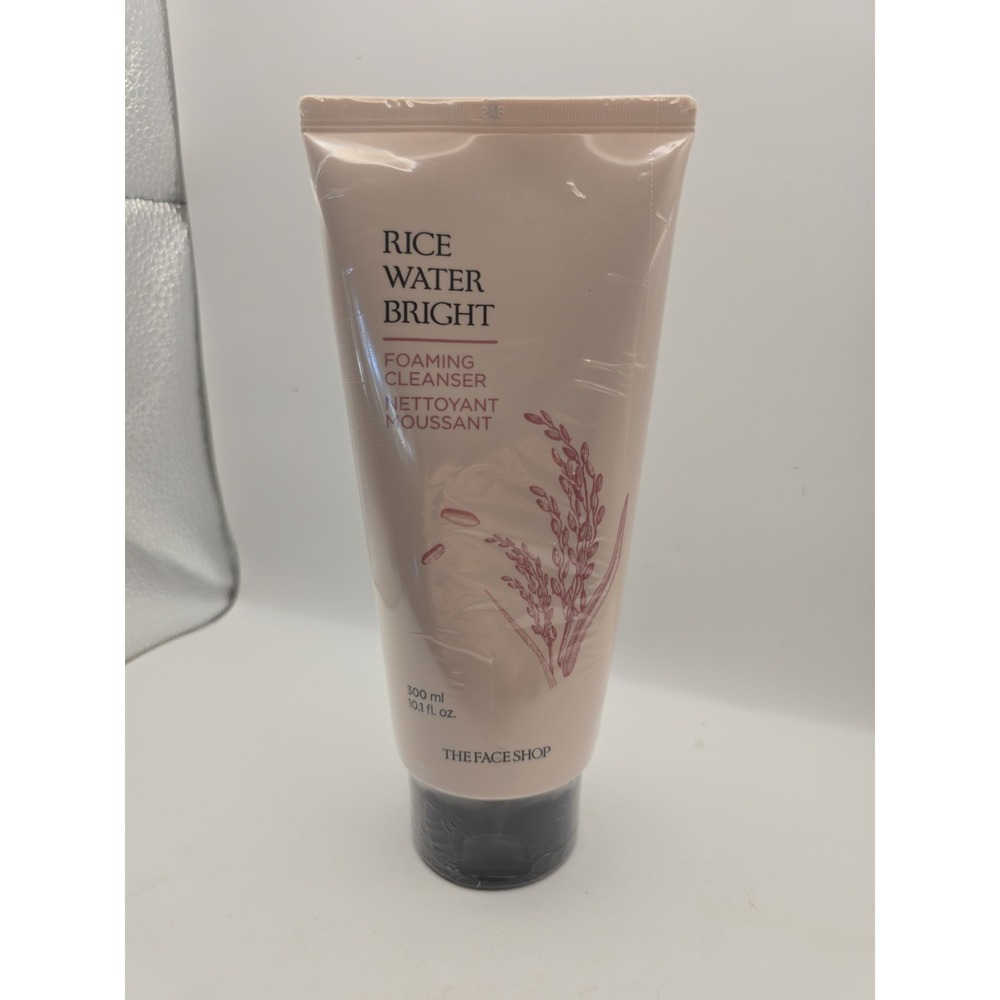 Lg Avon's Face Shop Rice Water Bright Gentle Foaming Cleanser 10.1 oz NEW Sealed
